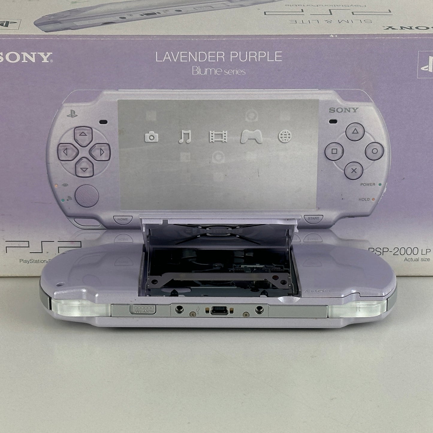 [ RARE ] Sony PSP 2000 Lavender Purple PSP-2000LP