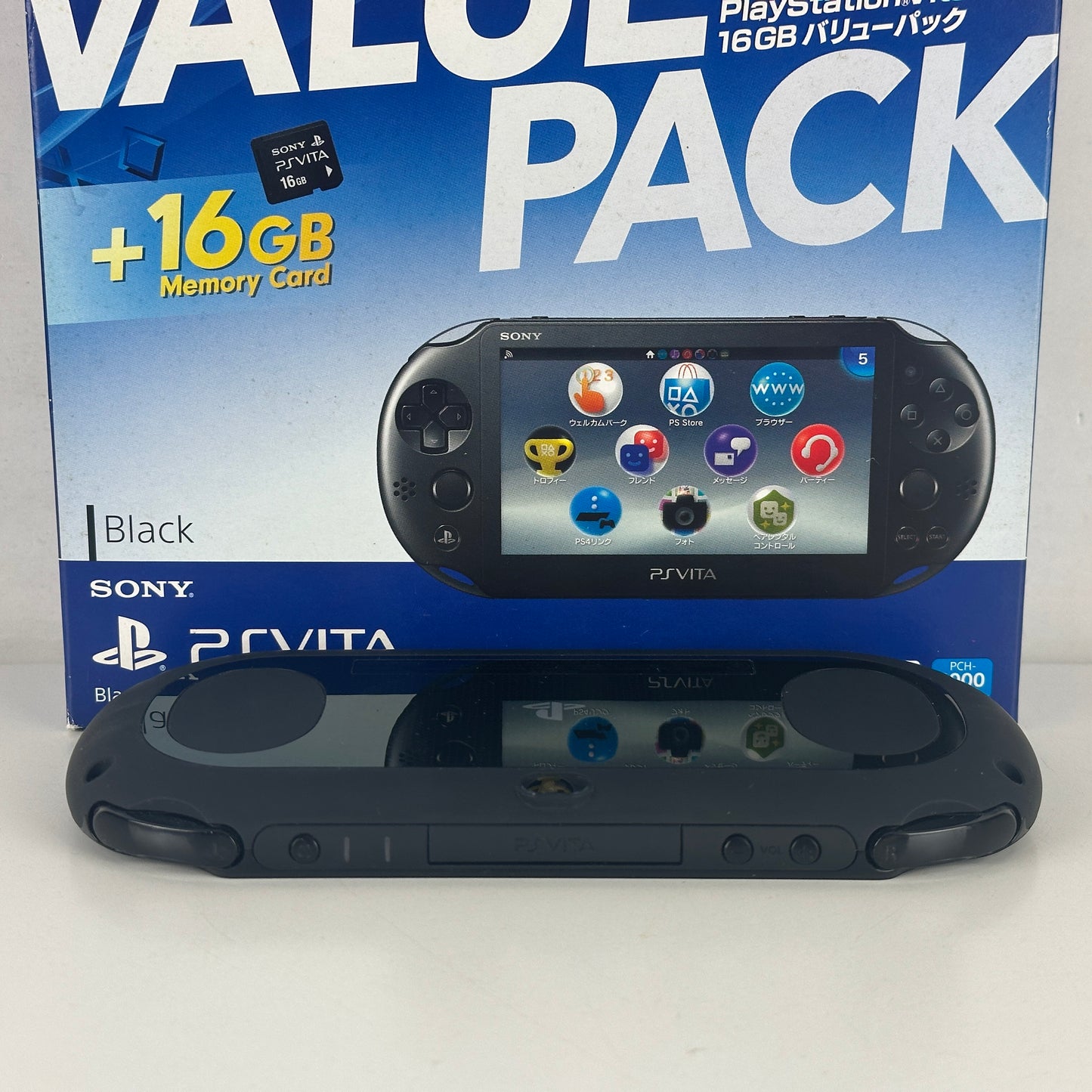 Sony PS Vita Black Value Pack PCH-2000ZX17