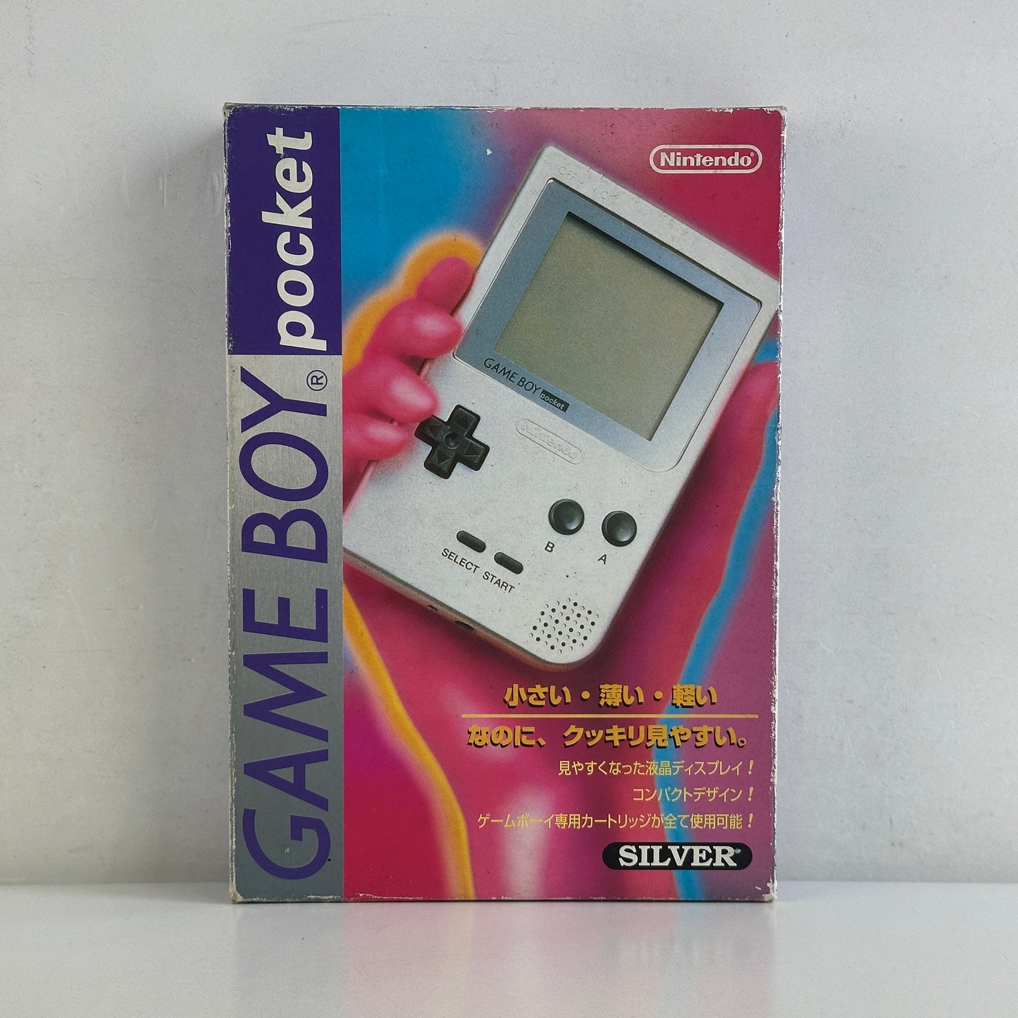 Nintendo Game Boy Pocket Silver MGB-001