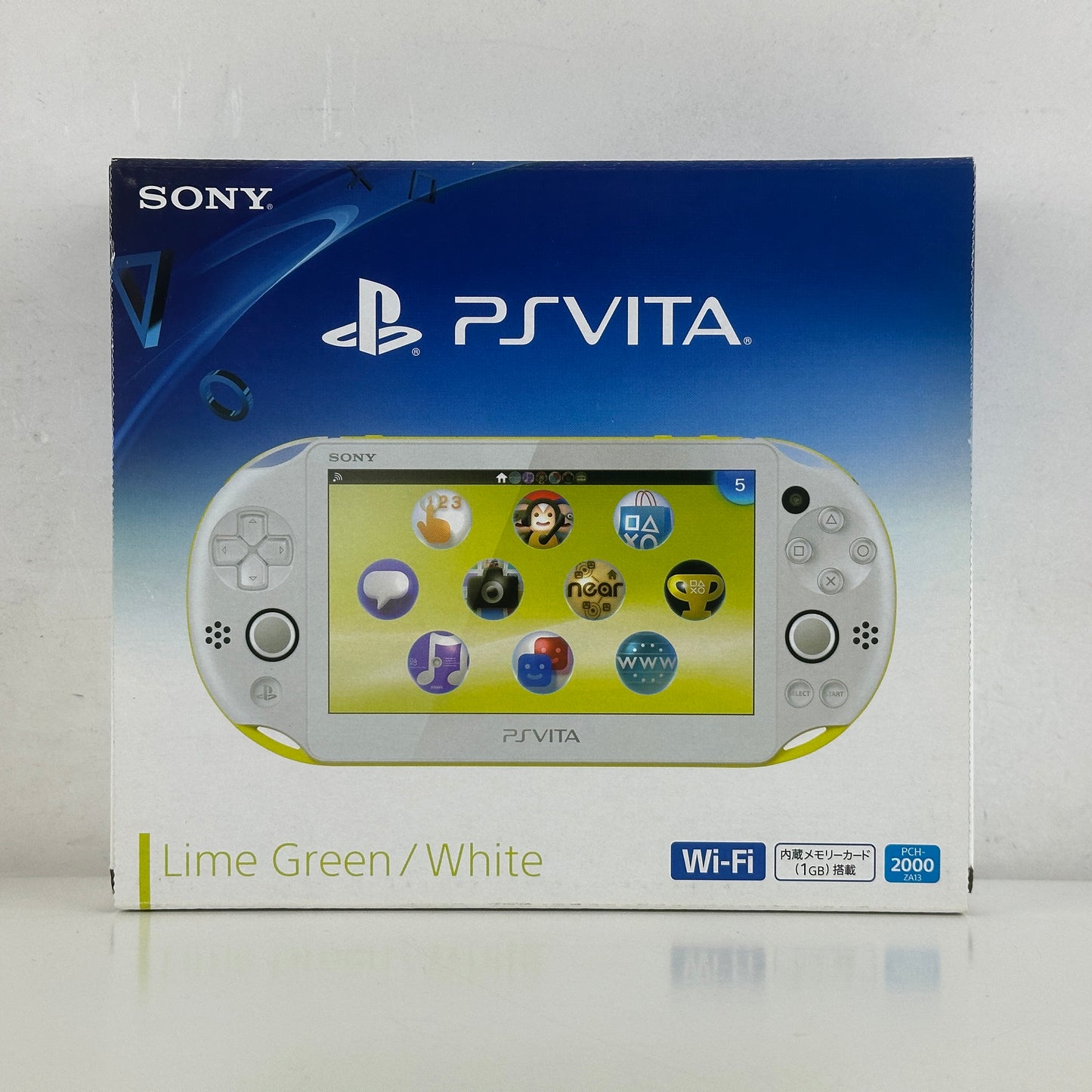 Sony PS Vita Lime Green White PCH-2000ZA13