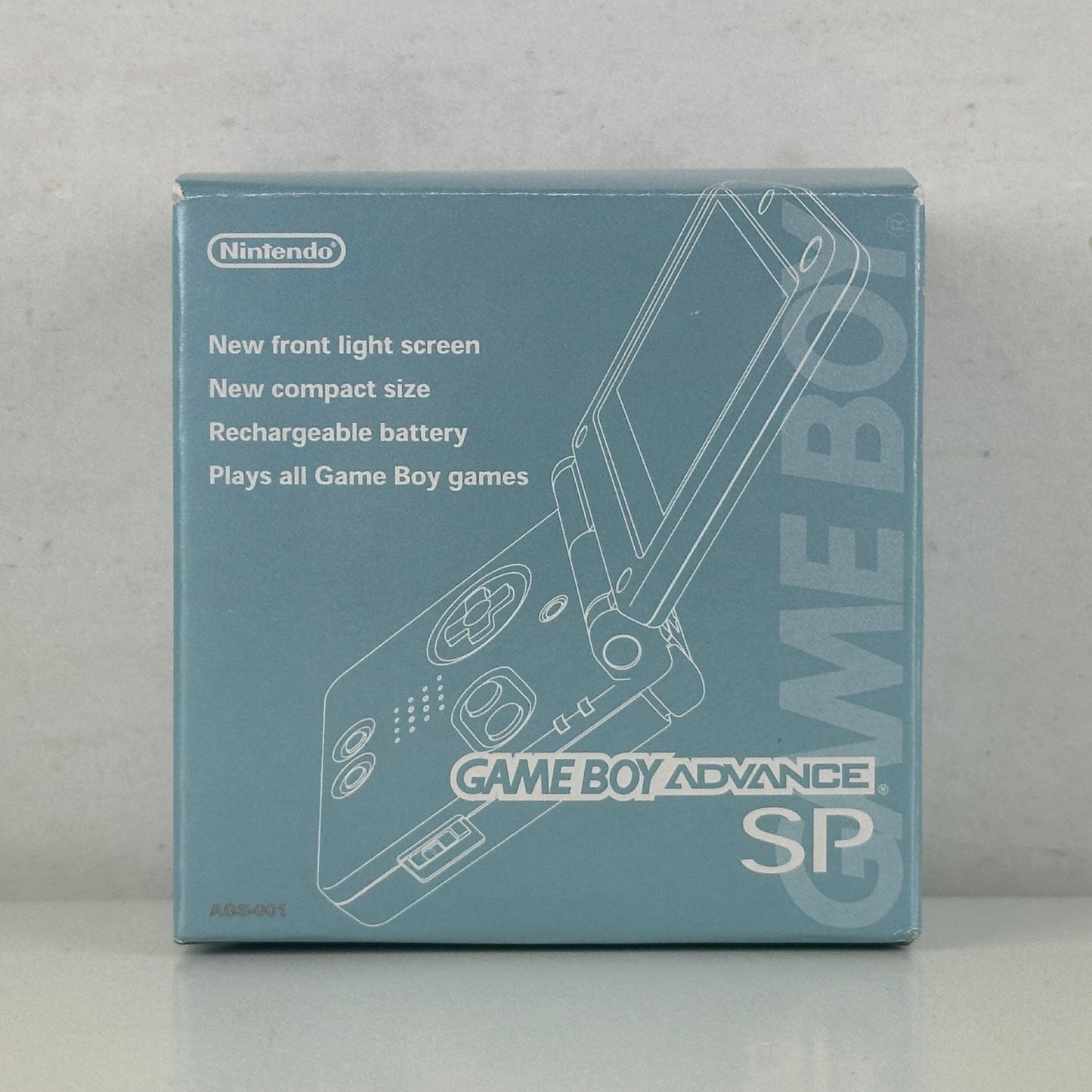 Nintendo Game Boy Advance SP Pearl Blue AGS-001