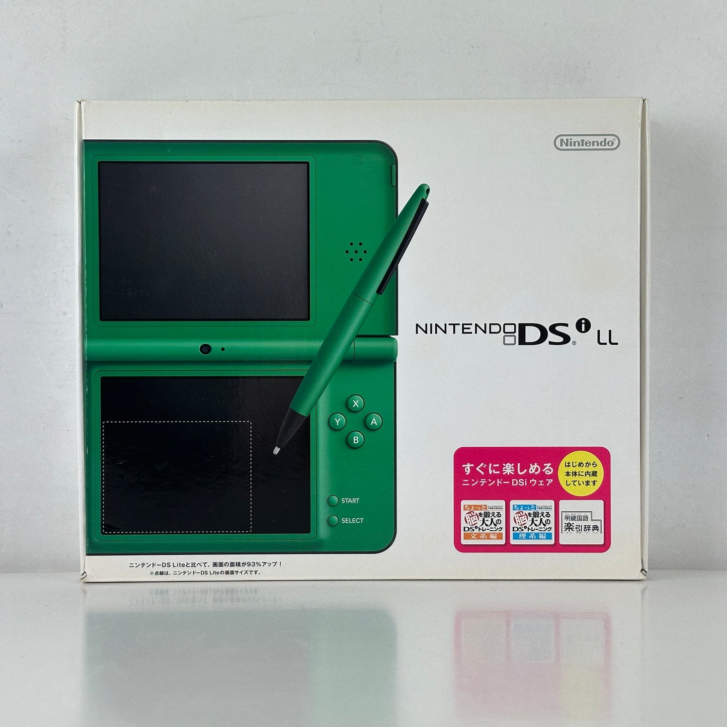 [ RARE ] Nintendo DSi LL Green UTL-S-MKA EXCLUSIVE JAPAN
