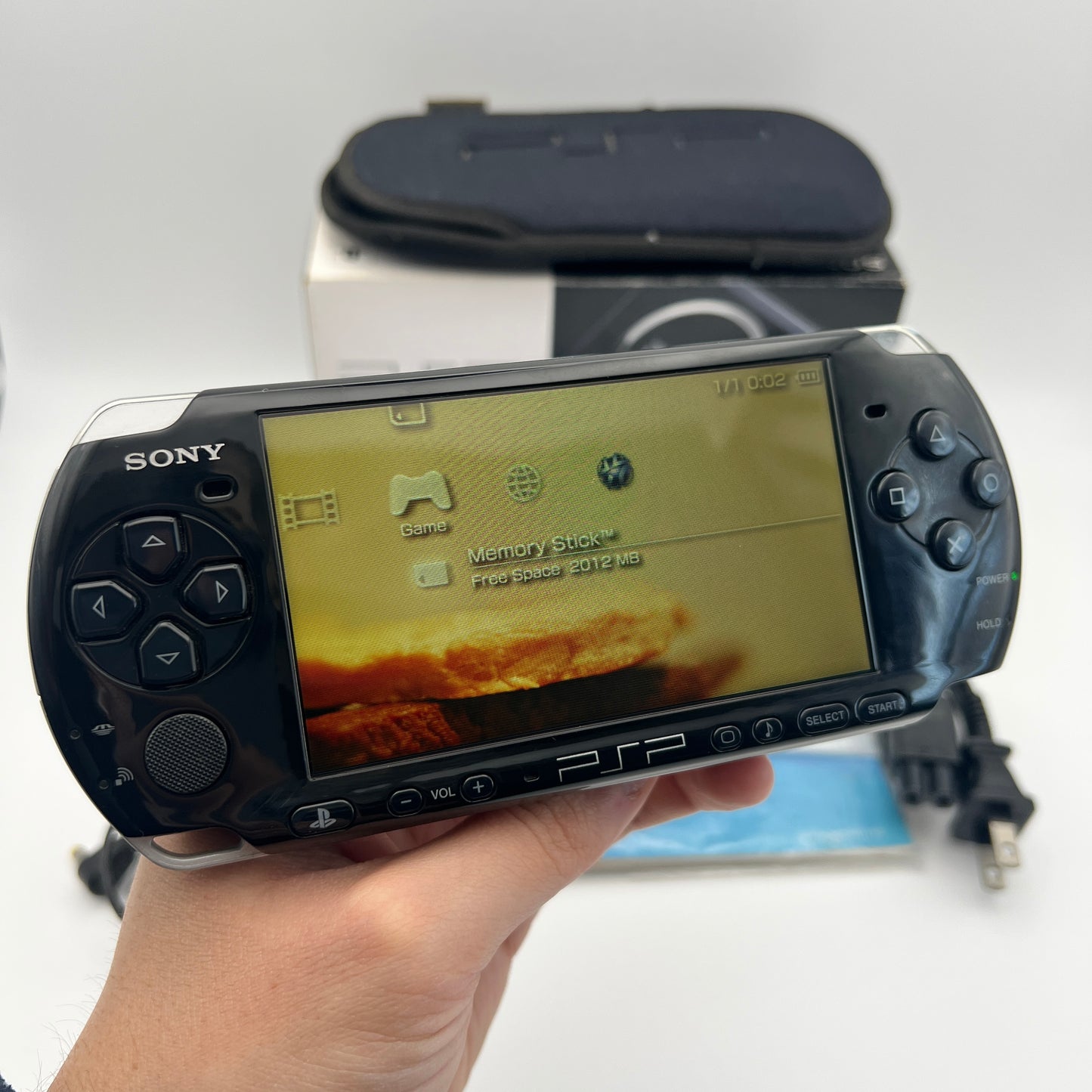 Sony PSP 3000 Piano Black PSP-3000PB