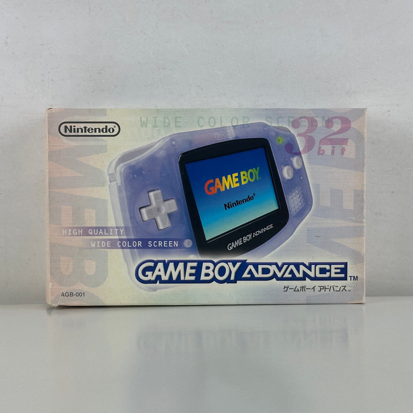 Nintendo Game Boy Advance Milky Blue AGB-001