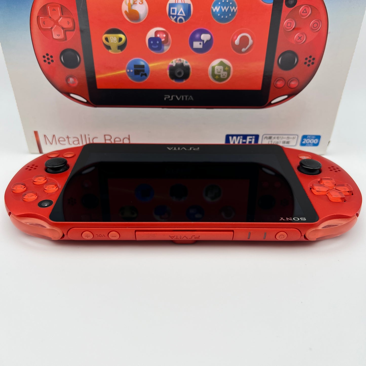 Sony PS Vita Metallic Red PCH-2000ZA26