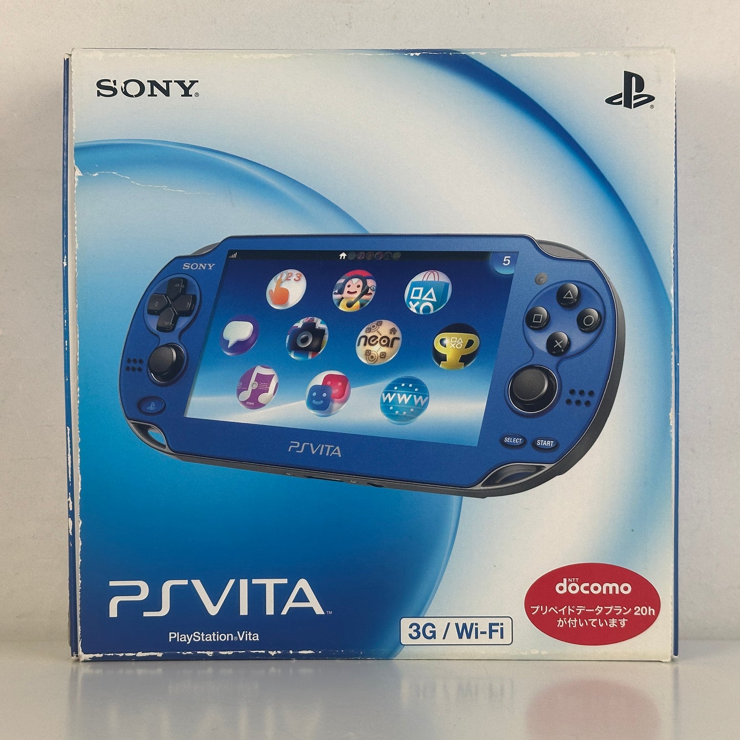 [ RARE ] Sony PlayStation PS Vita Sapphire Blue PCH-1000ZA04