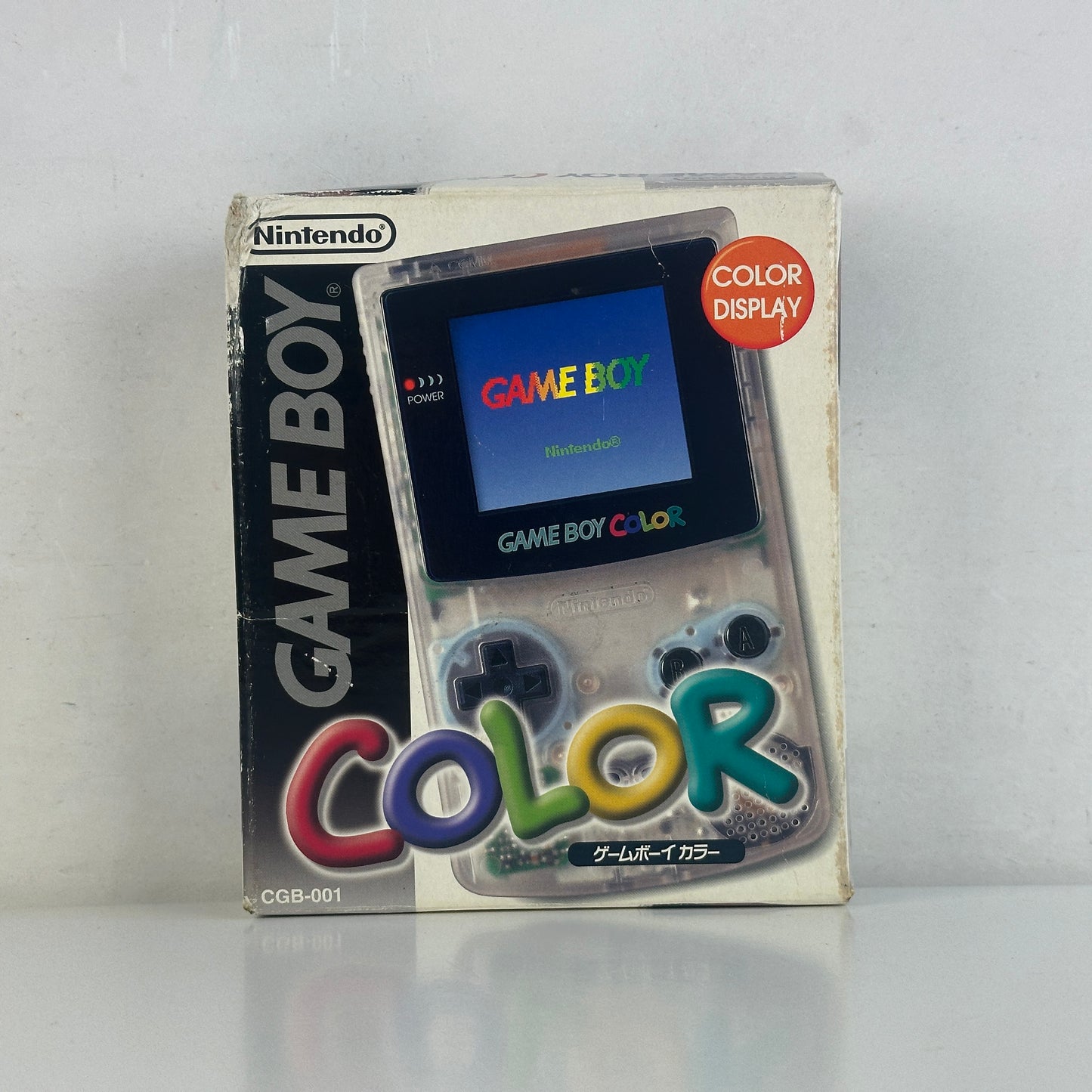 Nintendo Game Boy Color Clear Skeleton CGB-001