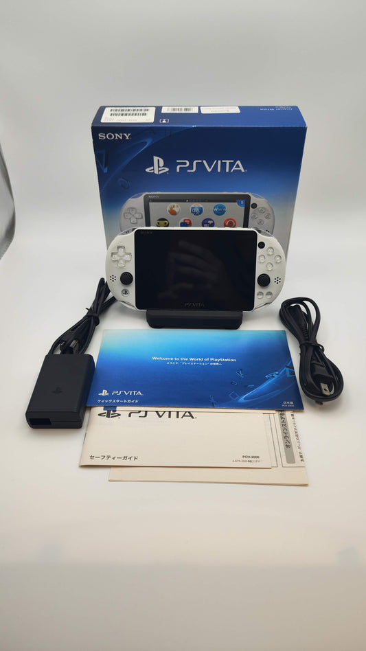 Sony PS Vita Glacier White Minecraft Edition PCH-2000ZH22