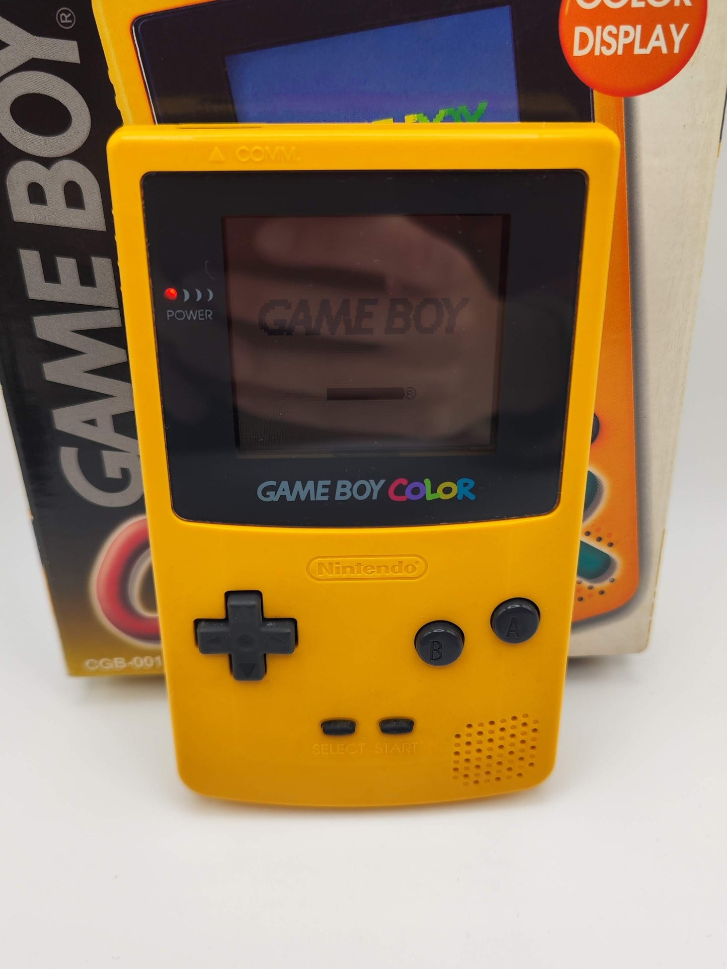 Nintendo Game Boy Color Yellow CGB-001