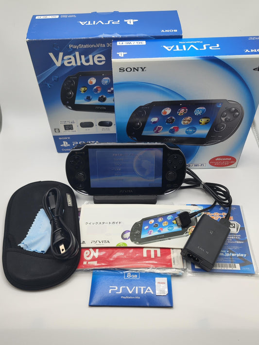 Sony PS Vita Black OLED Value Pack Black PCH-1000ZA01