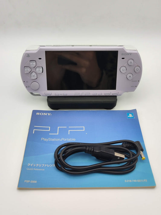 [ RARE ] Sony PSP 2000 Lavender Purple PSP-2000LP No Box