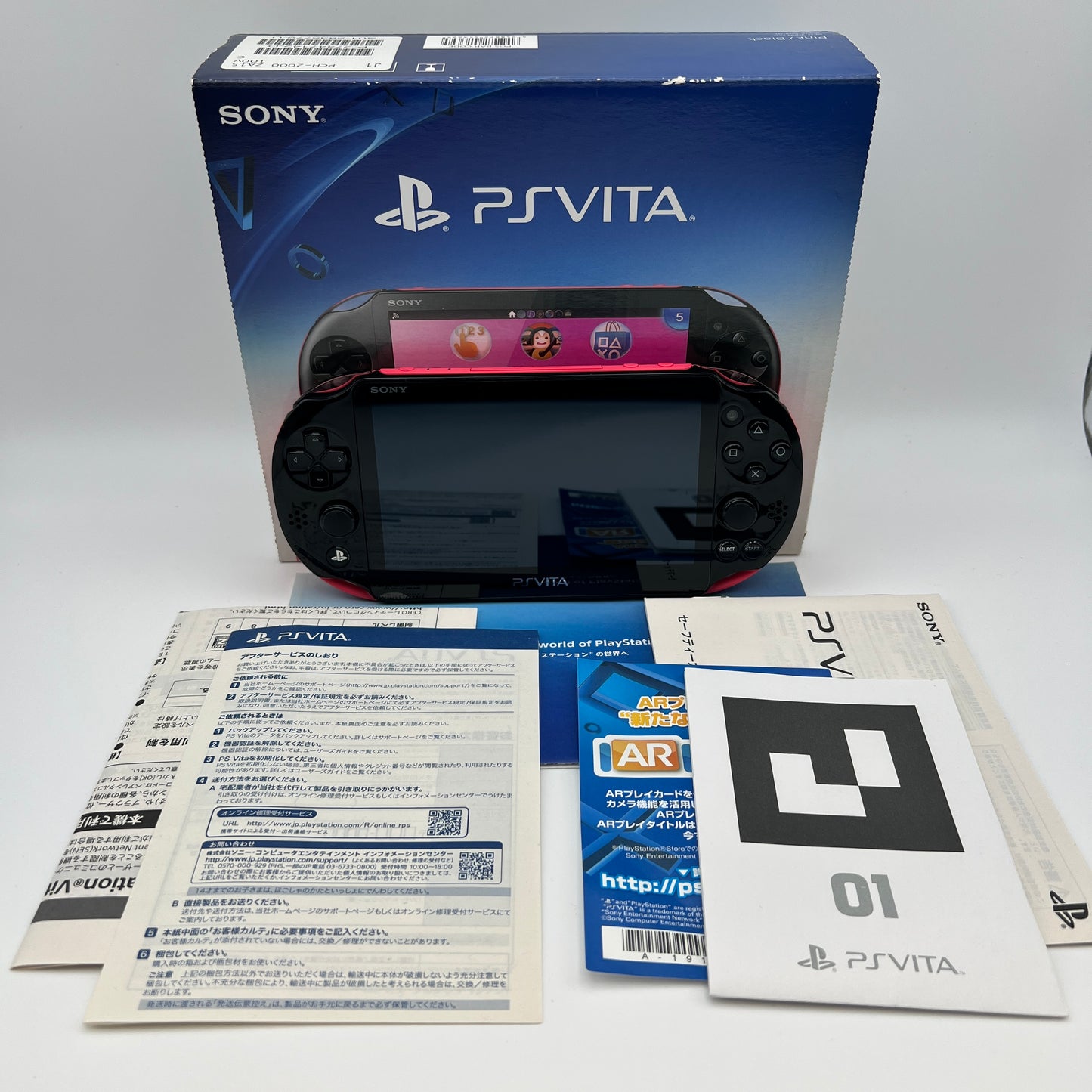 Sony PS Vita Pink Black PCH-2000ZA15