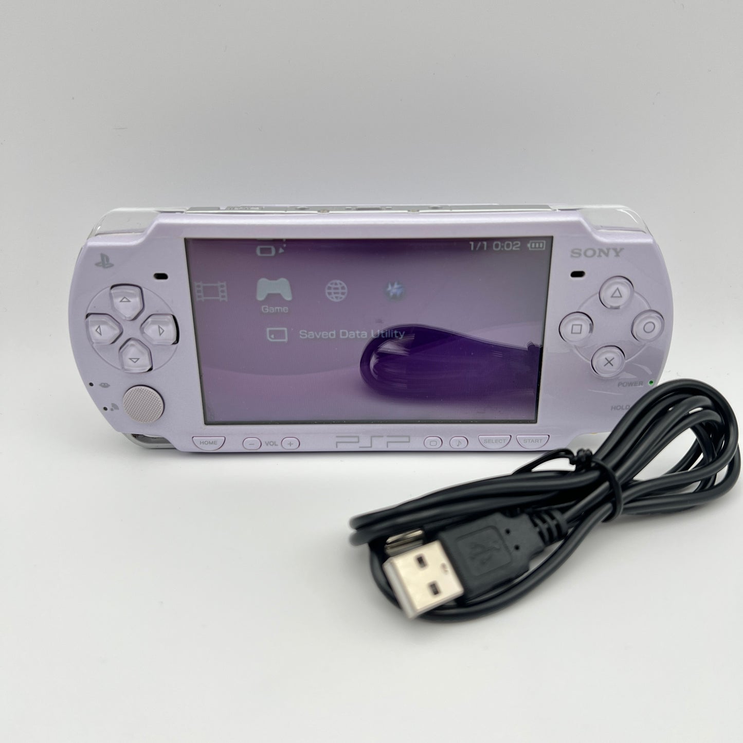 [ RARE ] Sony PSP 2000 Lavender Purple PSP-2000LP No Box