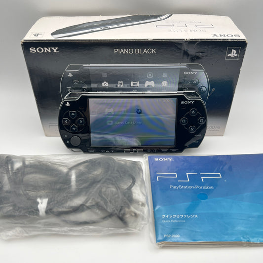 Sony PSP 2000 Piano Black PSP-2000PB
