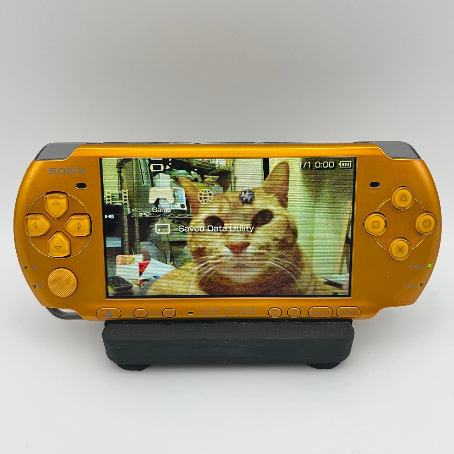 [ RARE ] Sony PSP 3000 Bright Yellow Carnival Colors PSP-3000BY No Box