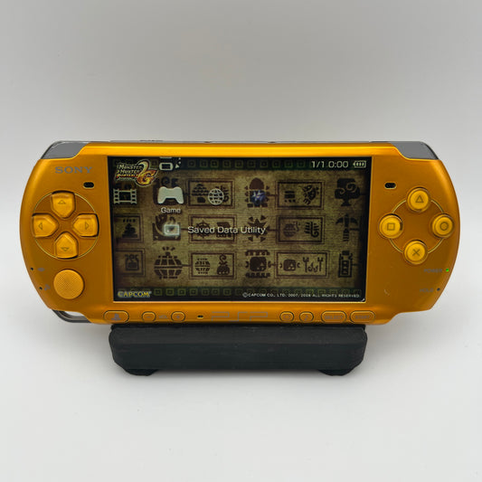 [ RARE ] Sony PSP 3000 Bright Yellow Carnival Colors PSP-3000BY No Box