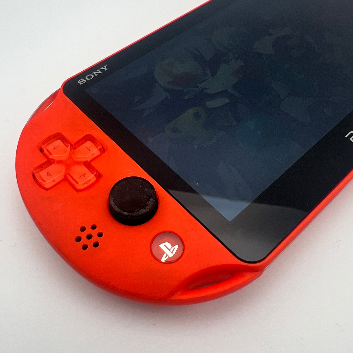 [ RARE ] Sony PS Vita Neon Orange Exclusive Color Japan PCH-2000ZA24 No Box