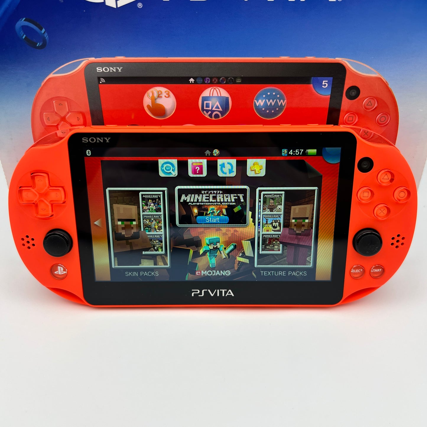 [ RARE ] Sony PS Vita Neon Orange Exclusive Color Japan PCH-2000ZA24
