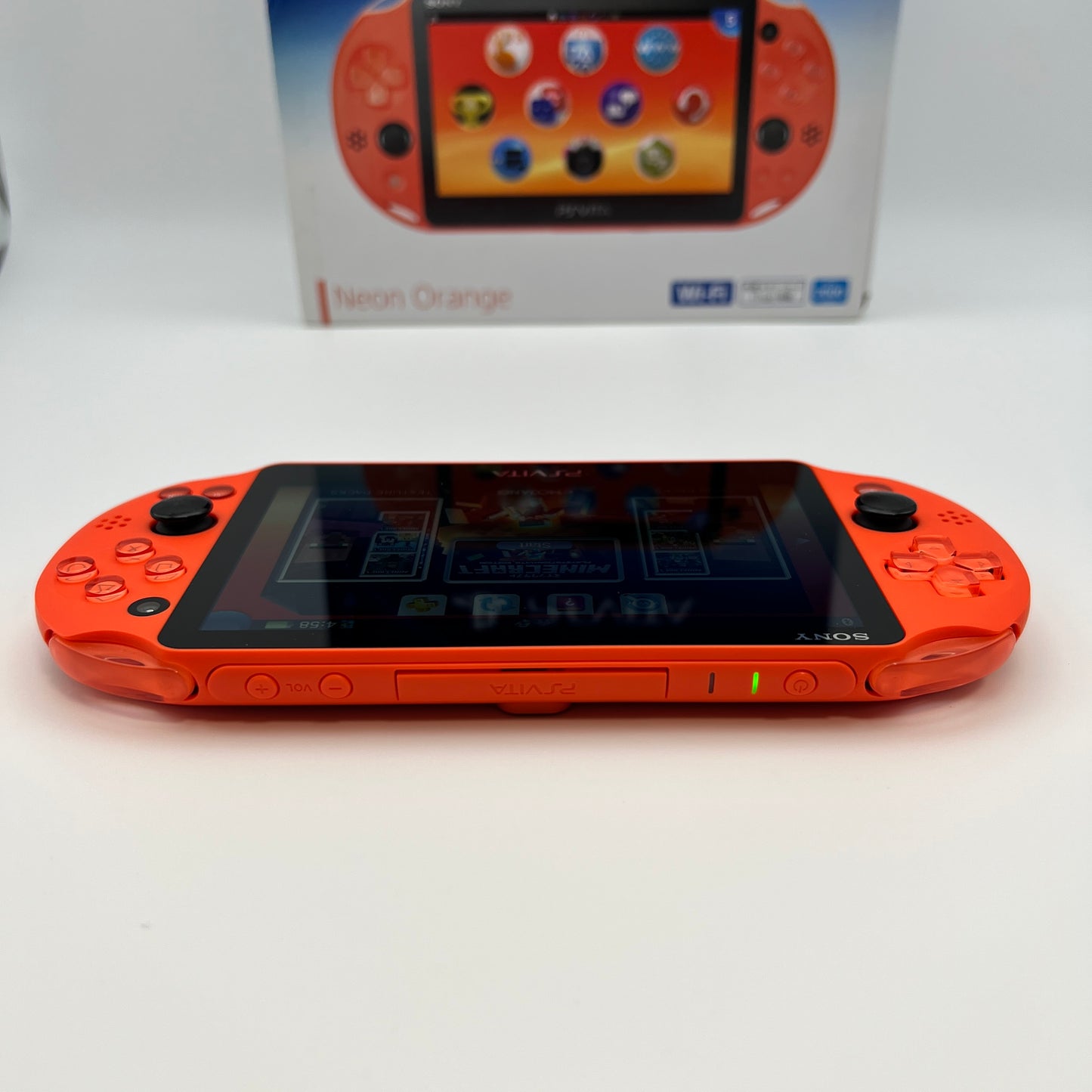[ RARE ] Sony PS Vita Neon Orange Exclusive Color Japan PCH-2000ZA24