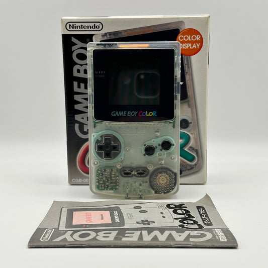 Nintendo Game Boy Color Clear Skeleton CGB-001