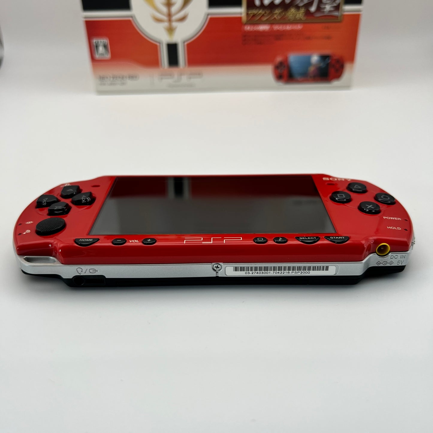 Sony PSP 2000 Gundam Giren no Yabou Neo Zeon Red PSP-2000ZR