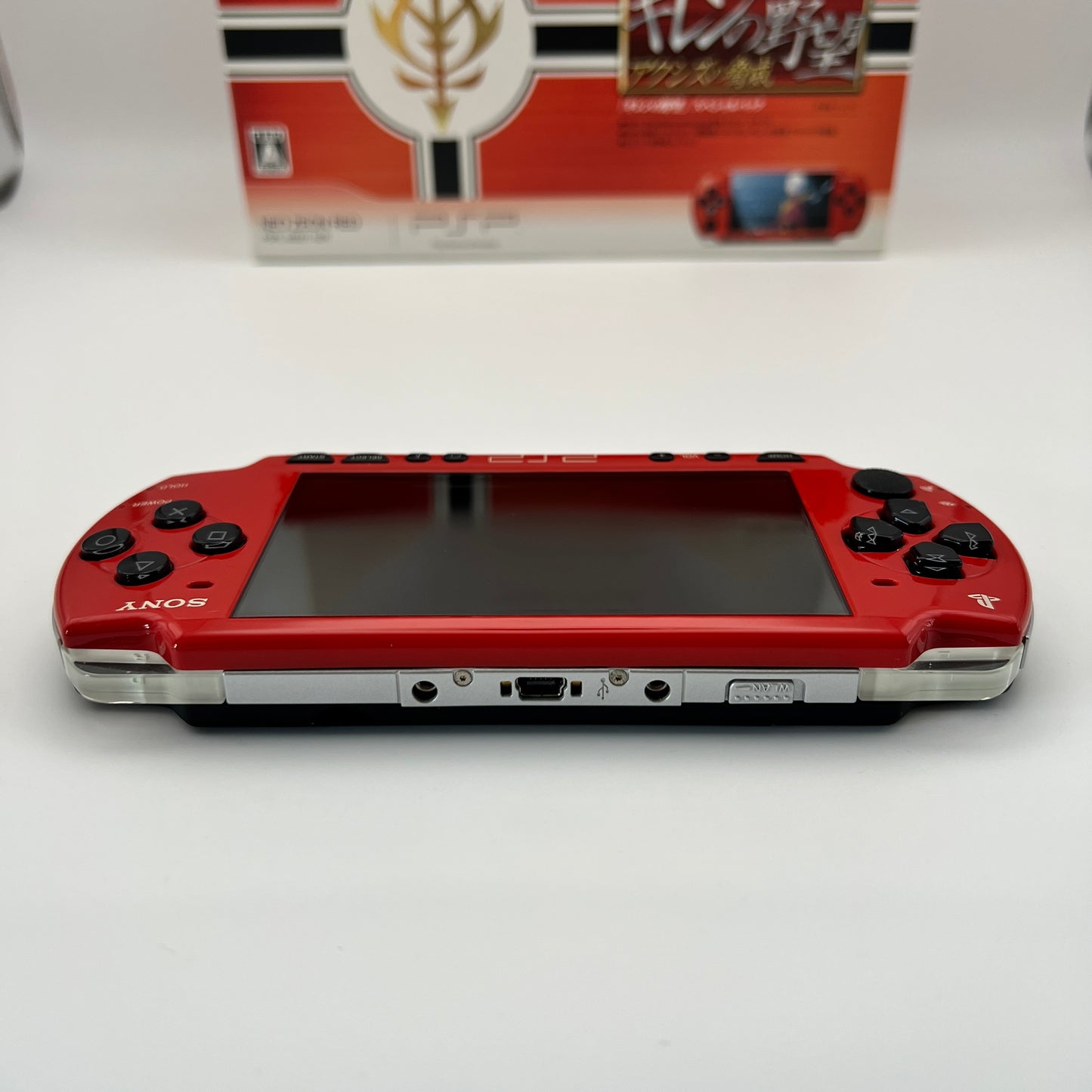 Sony PSP 2000 Gundam Giren no Yabou Neo Zeon Red PSP-2000ZR