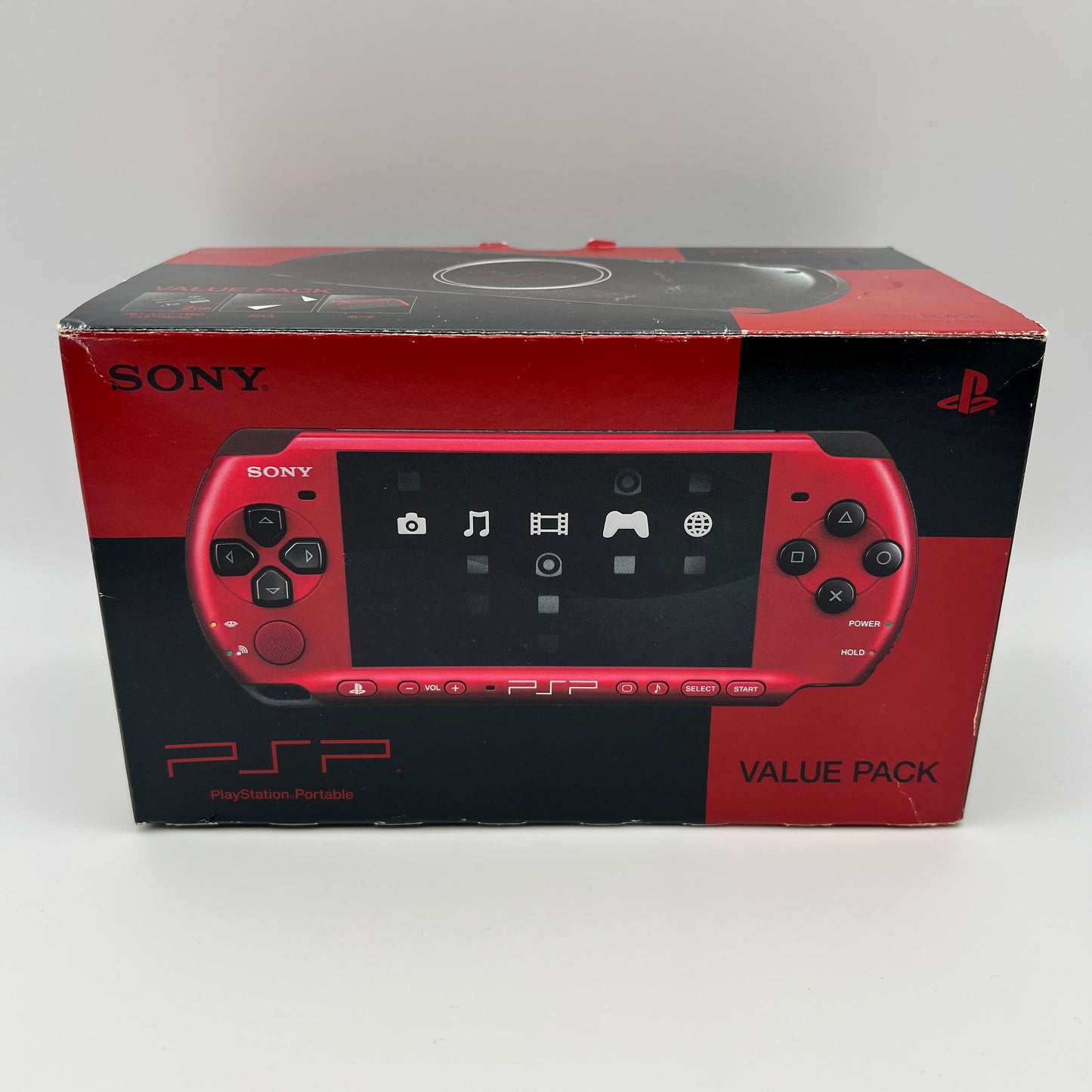 Sony PSP 3000 Red Black PSP-3000XRB
