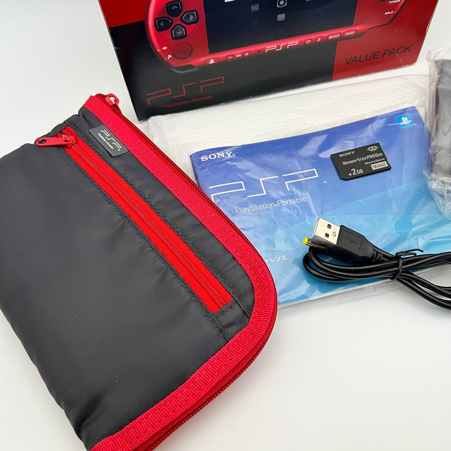 Sony PSP 3000 Red Black PSP-3000XRB