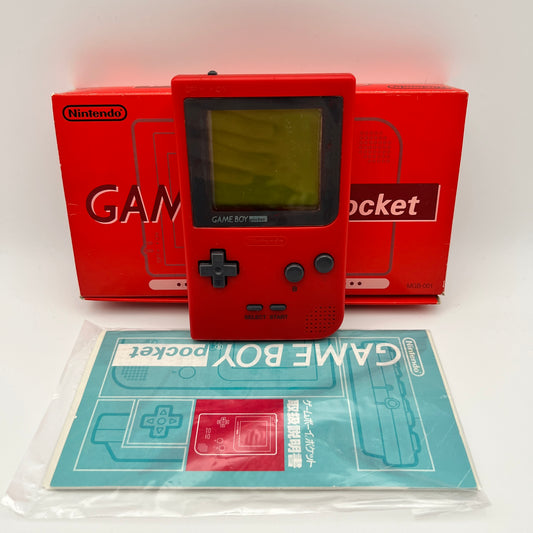 Nintendo Game Boy Pocket Red MGB-001