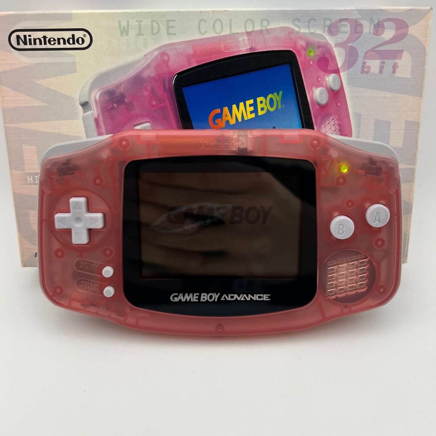 Nintendo Game Boy Advance Milky Pink AGB-001
