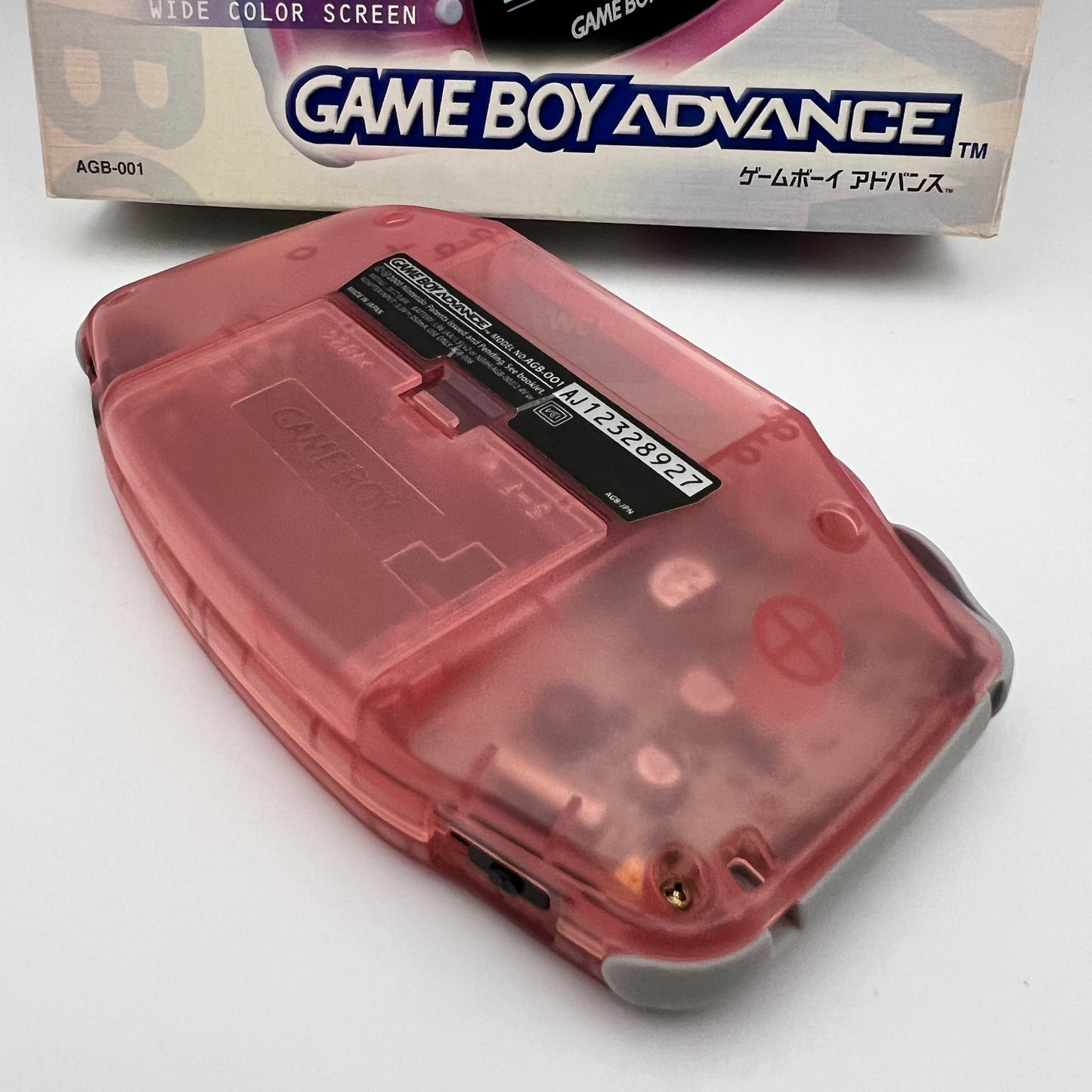 Nintendo Game Boy Advance Milky Pink AGB-001
